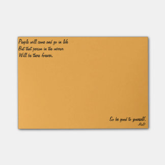 Bloco De Notas Notas de Posto positivas