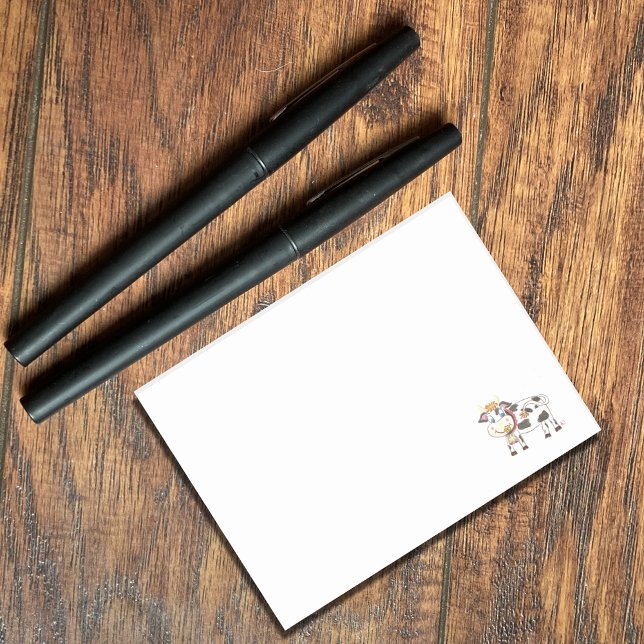 Bloco De Notas Notas de posto relativas às vacas suíças (Criador carregado)