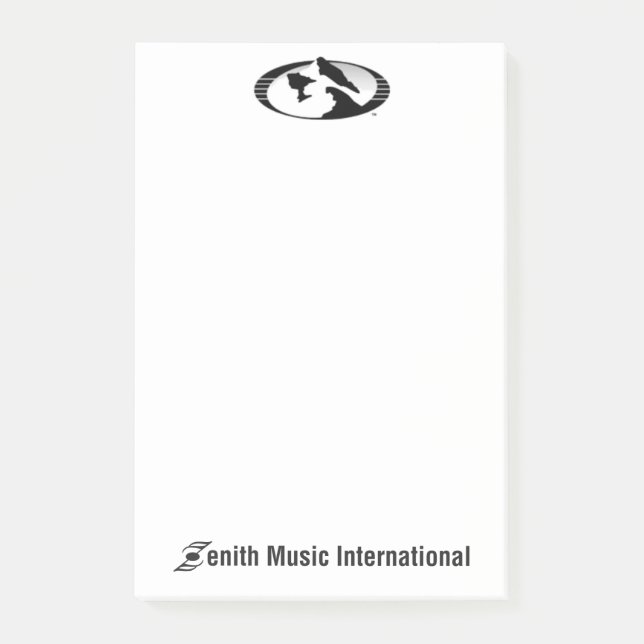 Bloco De Notas Notas de Posto ZMI 4x6 (Frente)