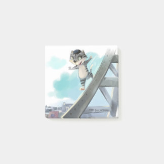 Bloco De Notas Notas de torre Eiffel de 3" x 3"