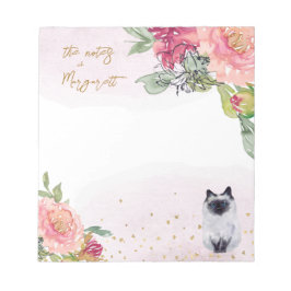 Bloco De Notas Notas Diárias de Atividade da Rapariga da Ilustraç