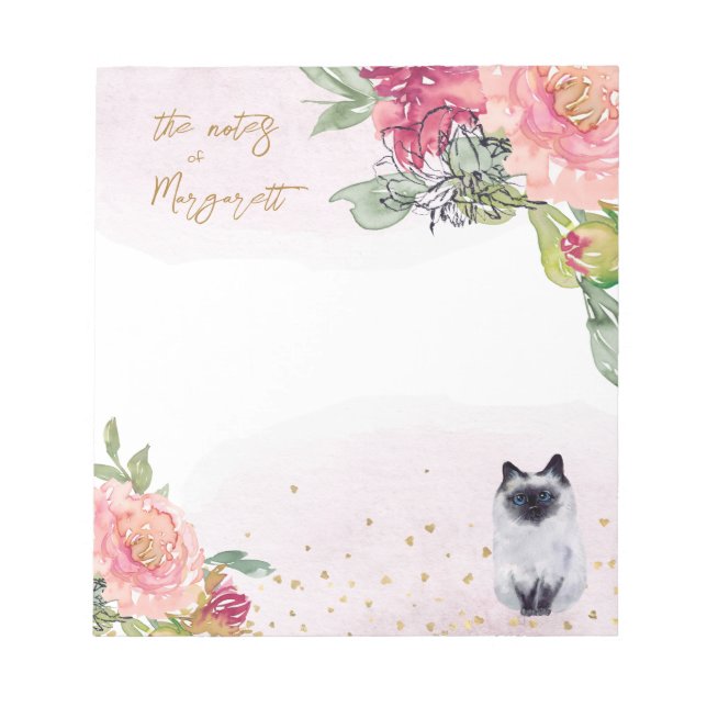 Bloco De Notas Notas Diárias de Atividade da Rapariga da Ilustraç (Frente)