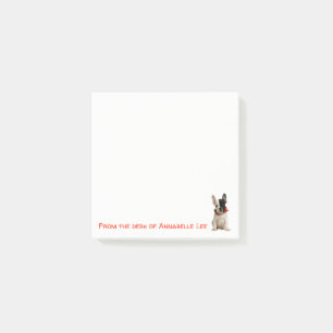 Bloco De Notas Notas do buldogue francês