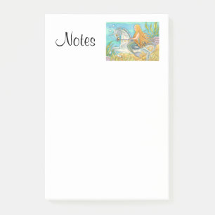 Bloco De Notas Notas do Cargo-it® da MENINA & do UNICÓRNIO