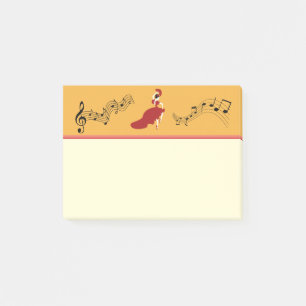 Bloco De Notas Notas do Dancer do Flamenco