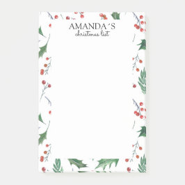 Bloco De Notas Notas do padrão de Natal