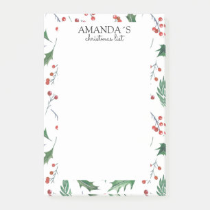 Bloco De Notas Notas do padrão de Natal