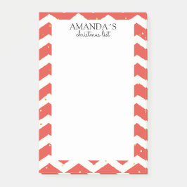 Bloco De Notas Notas do padrão de Natal