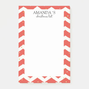 Bloco De Notas Notas do padrão de Natal