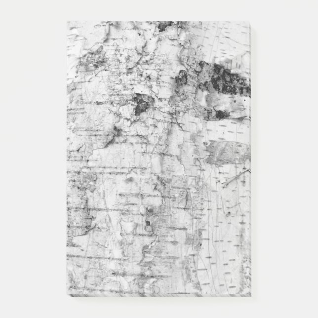 Bloco De Notas Notas do padrão do latido de aves (Frente)