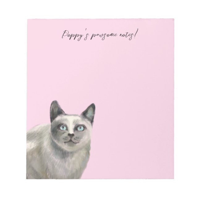 Bloco De Notas Notas do pawsome (Frente)