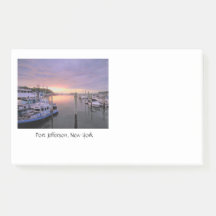 Notas do Port Jefferson New York Post-It®, 10" x 6