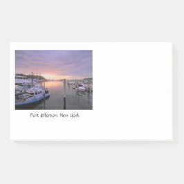 Bloco De Notas Notas do Port Jefferson New York Post-It®, 10" x 6