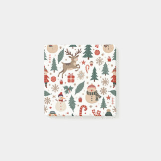 Bloco De Notas Notas do Post-it® de Natal.