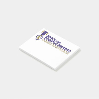 Bloco De Notas Notas do post-it® - Logotipo branco com cor