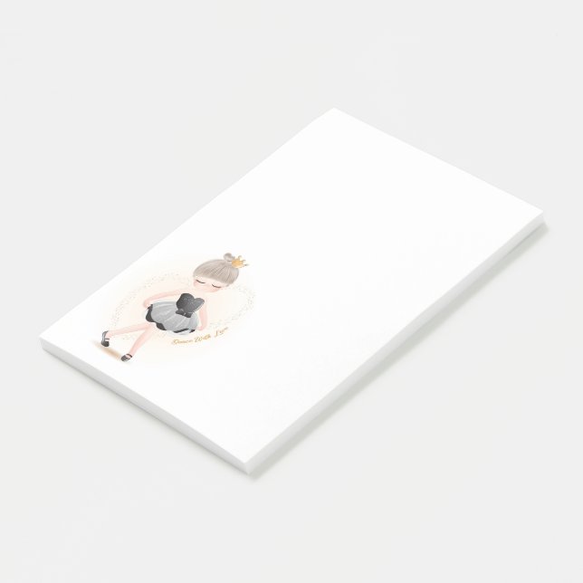 Bloco De Notas Notas do Posto Ballerina (Inclinado)