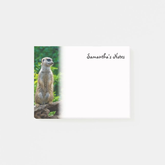 Bloco De Notas Notas do Posto Meerkat (Frente)