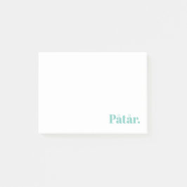 Bloco De Notas Notas do Posto Påtår-it