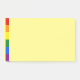 Bloco De Notas Notas do Posto Rainbow Pride