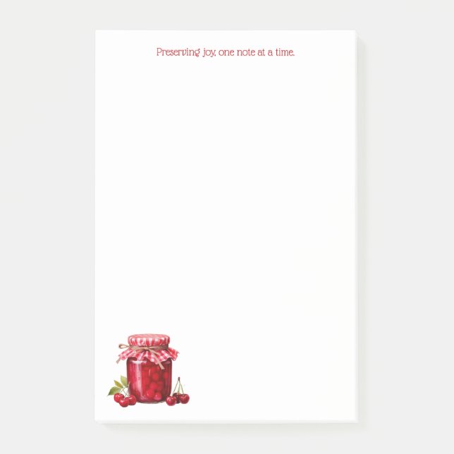 Bloco De Notas Notas do Posto Wild Berries (Frente)