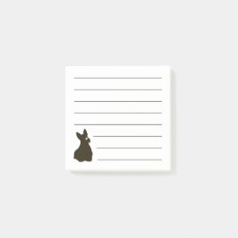 Bloco De Notas Notas do Scottie Dog Post-it®