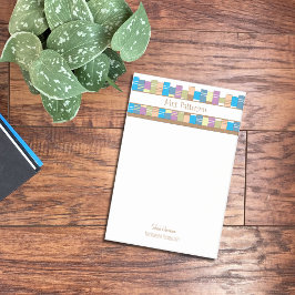 Bloco De Notas Notas do Sticky do Técnico de Multimédia