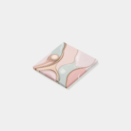 Bloco De Notas notas em gráfico abstrato elegante
