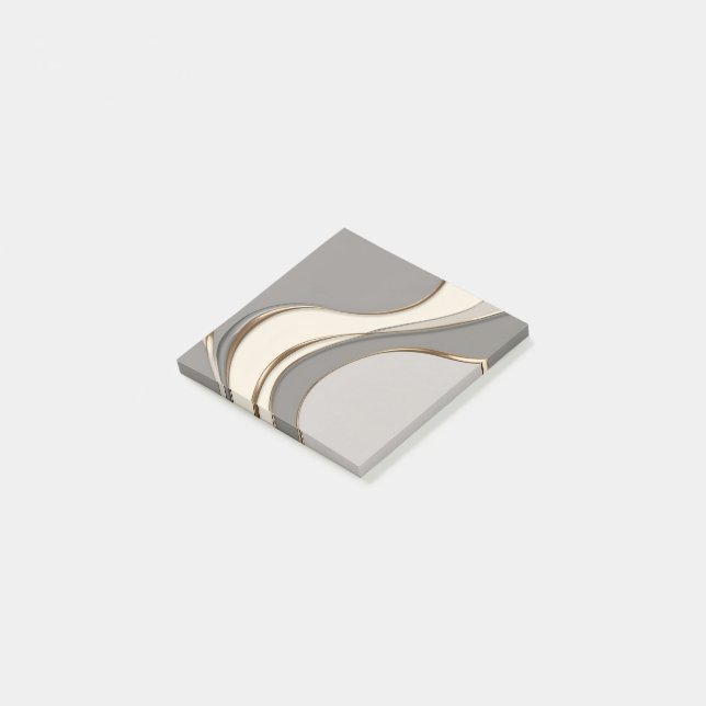 Bloco De Notas Notas em na moda gráfico (Inclinado)