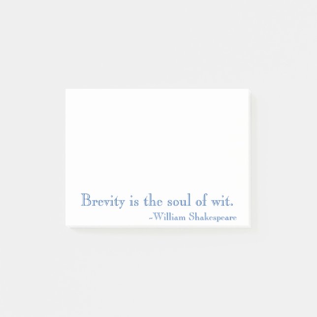 Bloco De Notas Notas engraçadas da Post-It®, 4" x 3" (Frente)