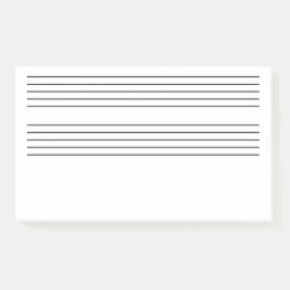 Bloco De Notas Notas enormes da música