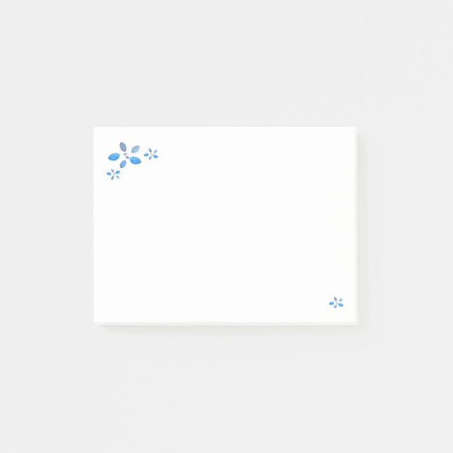 Bloco De Notas Notas Florais Inclusas (Frente)