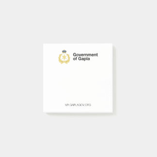 Bloco De Notas Notas oficiais da Gapla