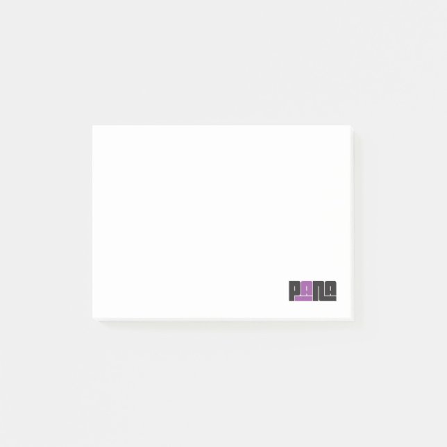 Bloco De Notas Notas Pana Post-it (Frente)