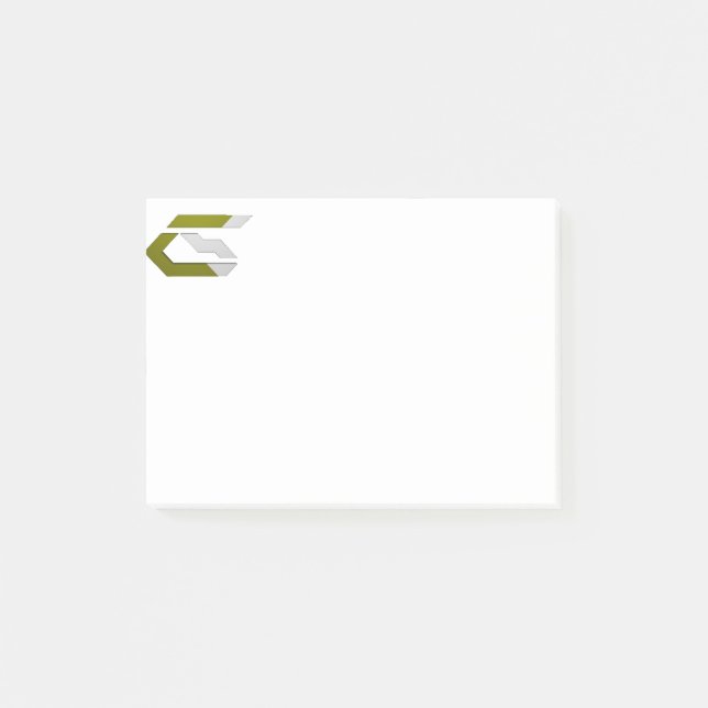 Bloco De Notas Notas pegajosas de Solow do clã (Frente)