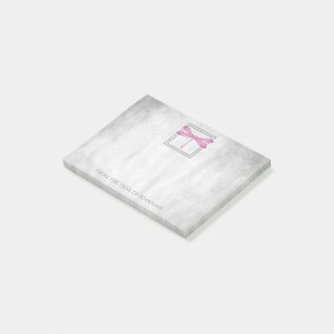 Bloco De Notas Notas personalizadas da Dragonfly magenta