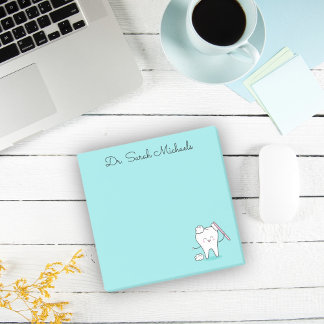 Bloco De Notas Notas Personalizadas de Consultório Odontológico