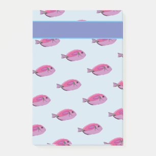 Bloco De Notas Notas Personalizadas de Peixes Tropicais