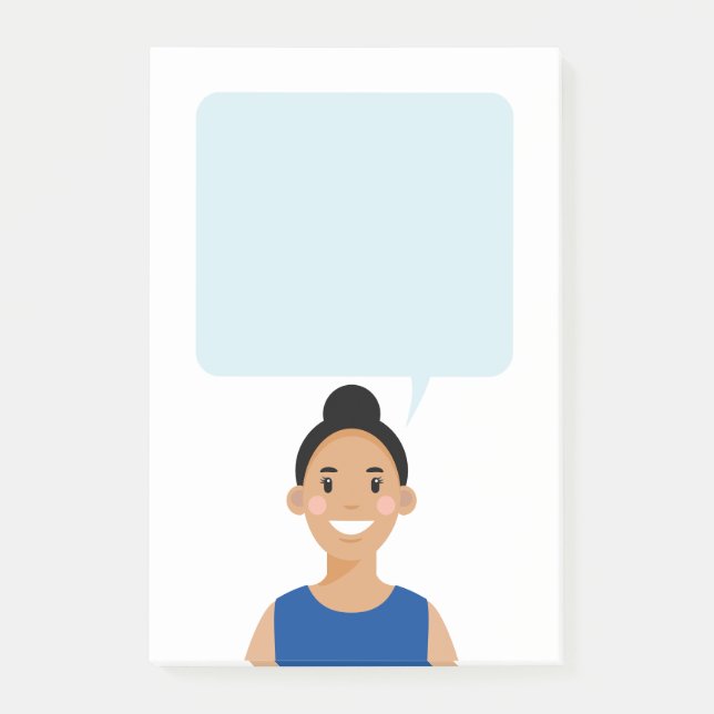Bloco De Notas Notas personalizadas do Avatar (Frente)