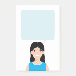 Bloco De Notas Notas personalizadas do Avatar