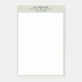 Bloco De Notas Notas Personalizadas Legais para Espaços de Trabal