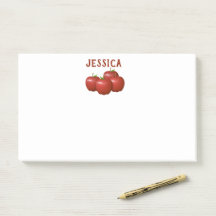 Notas Personalizadas Tema Maçã