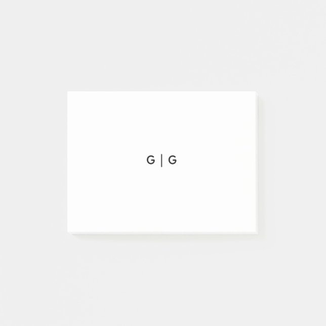Bloco De Notas Notas Post-It®, 10 cm x 7,5 cm (Frente)