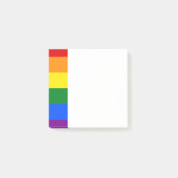 Notas Postadas da Faixa Arco-Íris LGBT