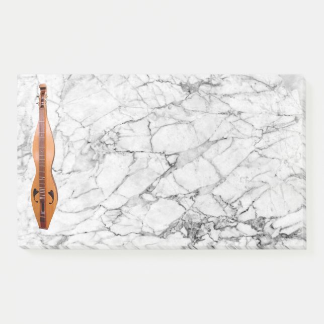 BLOCO DE NOTAS NOTAS POSTADAS DO DULCIMER (Frente)