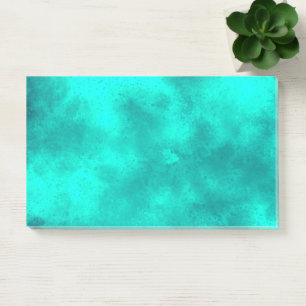 Bloco De Notas Notas Postadas do Emerald Storm Cloud Effect