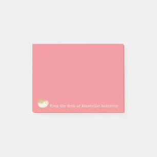 Bloco De Notas Notas Postadas do Hamster Chubby