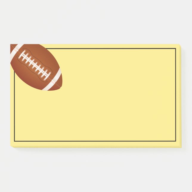 Bloco De Notas Notas postadas-Futebol (Frente)