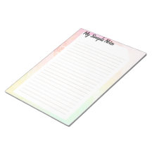 Notas sobre o Aquarelle em Bloco Pastel Meus Simpl