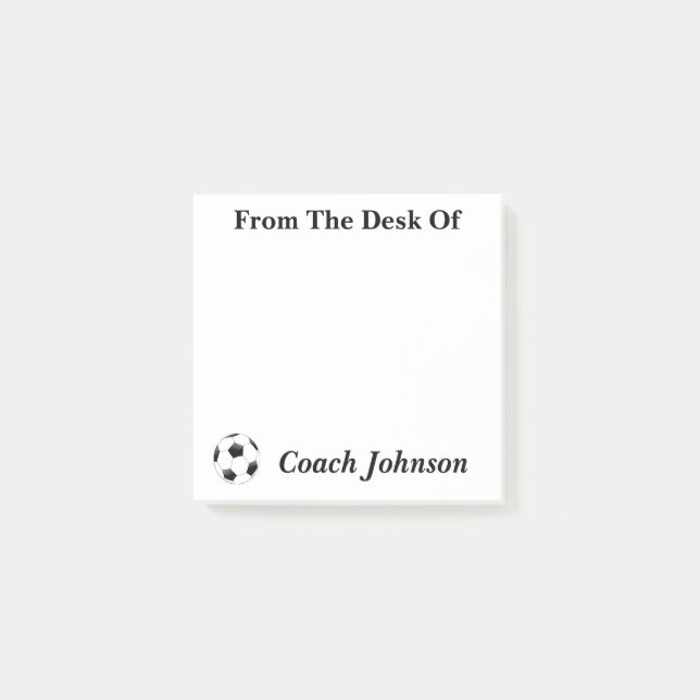 Bloco De Notas Notas sobre o tema do futebol (Frente)