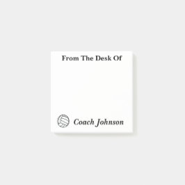 Bloco De Notas Notas sobre o Voleibol